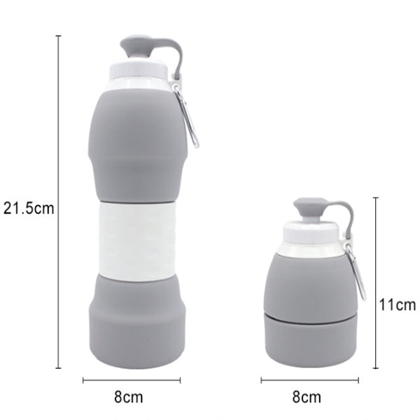 Gourde Pliable en Silicone 580 ml