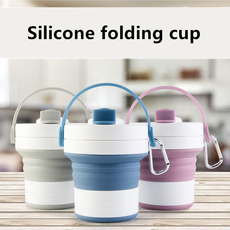 Tasse à café pliable en silicone